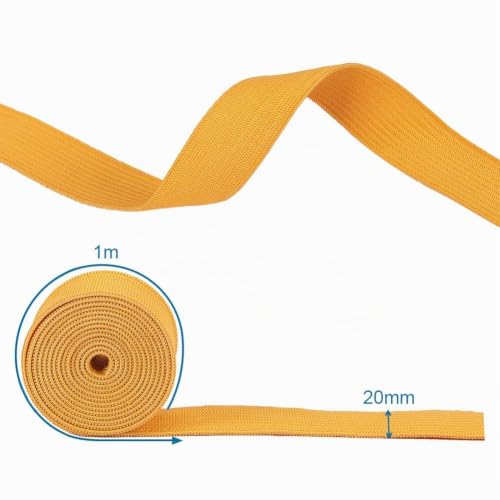 Miniatura 4 de Benecreat 34m 37 Yardas Cinta Elastica Plegada Elastics Estiramiento Plegable Foe Elastics Para Cintas Para El Pelo Diademas - 34 Colores Por 1m