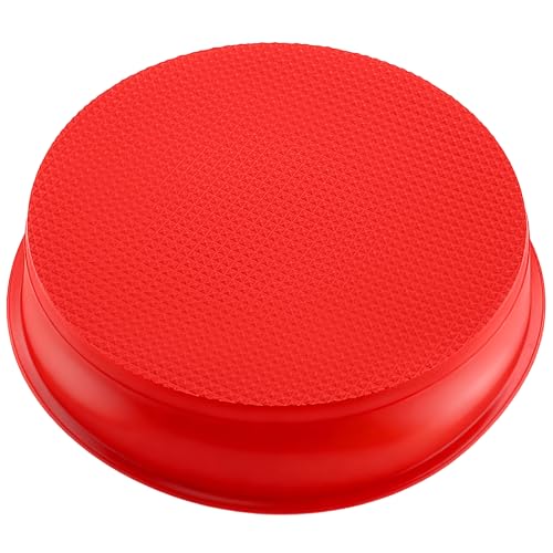 Bekith 4 Pack 9" Silicone Round Cake Pans, Silicone Cake Pans for Baking, Quick Release Baking Mold Round