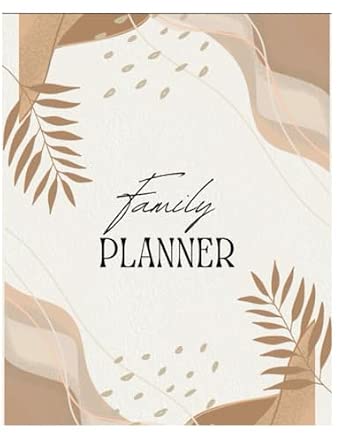 Busy Family Planner: Family Organization