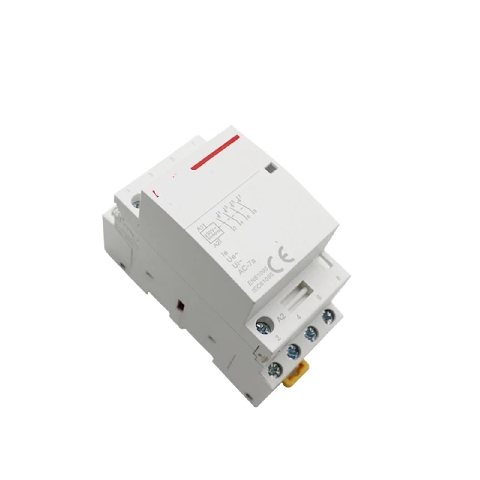 Controlador de Interruptor de Contactor Modular de CA for el hogar, 4P, 16-25A, CA 220V, 230V, 50/60Hz, 4NO, 4NC, 2NO, 2NC(25A-4NC)