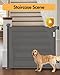 Retractable Baby Gate for Stairs & Doorways, 55