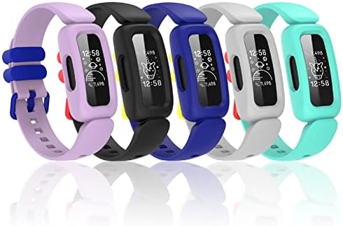 Silicone Bands Compatible with Fitbit Ace 3 for Kids Boys Girls