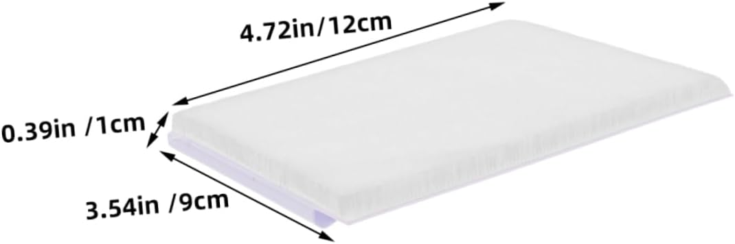 4pcs Paint Edger Replacement Pads for Walls Deck Stain Interior Trim Smooth Finish Easy to Use Compact Design for Corner Painting Edge Work