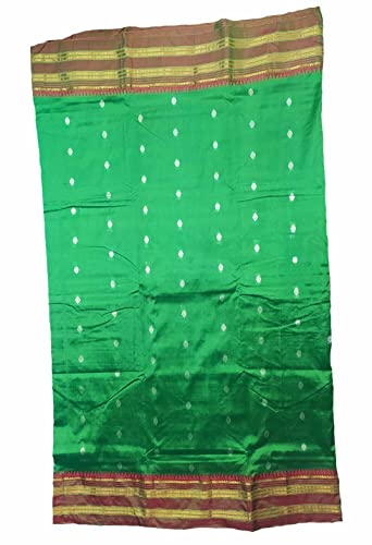 RRK black narayanpet silk saree – image 5
