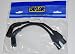 JBSporty ♧ Black Taylor short Wires for Coil relocate Harley Davidson Sportster, Nightster, 72, 48 Iron Roadster 883 1200 ♤