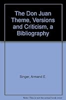 The Don Juan Theme, Versions and Criticism, a Bibliography B003DBWJIE Book Cover