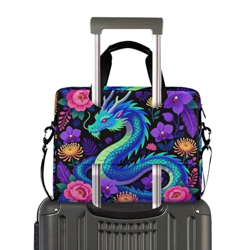 Maletín Portable para Laptop 15.6" con diseño acuarela miniatura 4