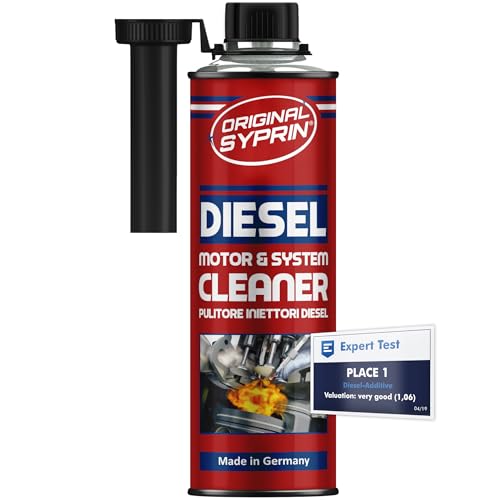 SYPRIN Pulitore Iniettori Diesel, ottimizza e pulisce iniettori, ugelli di