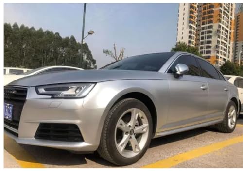 Image of Matte Silver Metallic Vinyl Car Wrap Paint Replacement Film Roll with Nano Air Release Technology, Stretchable & Waterproof. (24 x 150 inch, Silver Matte Metallic)