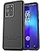 Encased Galaxy S20 Ultra Belt Clip Protective Holster Case (Rebel Armor) Heavy Duty Rugged Full Body Cover (Black)