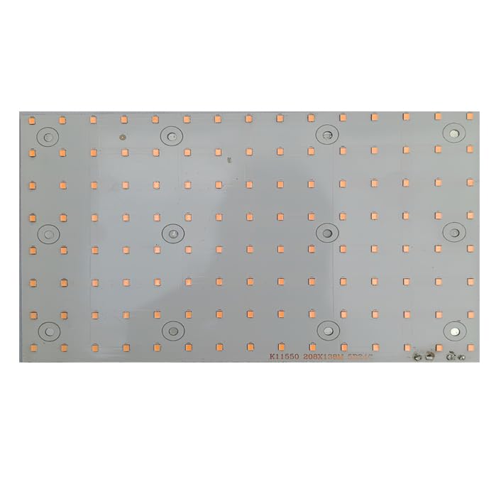 Image of Khatu Led Plate 100W Led Repairing Old Lence Flood Light | MCPCB | Aluminum 1MM Thickness 90 /100 LM /WATT,85% Energy Saving,High Brightness,Durability with 2 Pcs 50W Driver (Warm White)