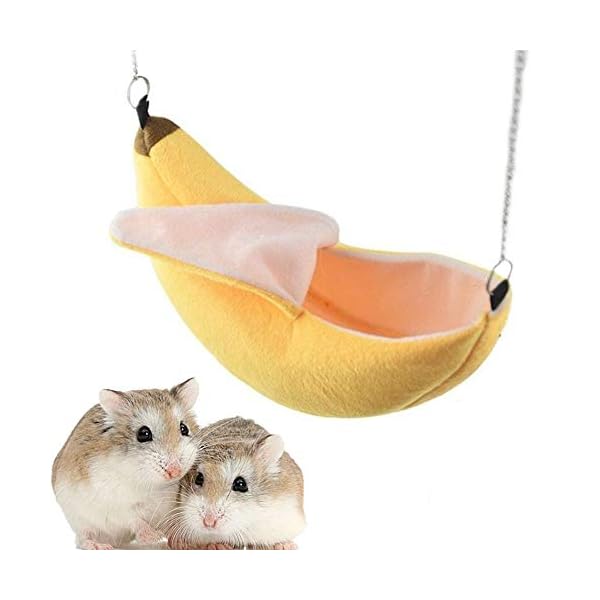 Banana hamster hammock soft bed small pet house animals hamster hanging house cage nest for guinea pig rat chinchilla hedgehog rat small bird pet