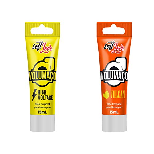 Combo Creme Volumaço Aumento Peniano Intensificador Ereção