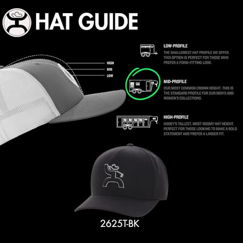 Image of HOOEY Cowboy Golf Adjustable Snapback Hat
