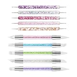 Herramienta de modelado de gel 3D, lima de escultura de uñas de doble cabeza - ayuda multifuncional para modelar uñas para viajes, hogar, escuela, viaje de negocios