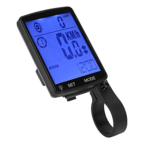 Velocímetro multifunción de bicicleta con pantalla LED luminosa para ver tus datos 7