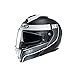 Produktbild Motorradhelm HJC i90 DAVAN MC10SF, Schwarz/Weiss,