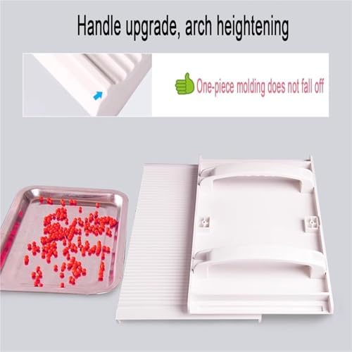 DIY Tapioca Pearl Maker - Manual 3-12mm Rubbing Board for Taro & Cassava Balls - Efficient Bubble Tea Tool for Perfect Pearls - Easy to Use, Kitchen Essential