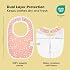 8-Pack Organic Baby Bibs for Boys, Girls - Soft Cotton Drooling and Teething Bibs for Baby Girl & Boy, Extra Absorbent, Easy To Clean & Put On for Toddler, Newborn, Infant 0-24 Months (Butterflies)