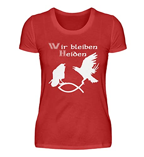 T-Shirt pour Femme Coupe Fluide Rouge XXXL Confort Absolu