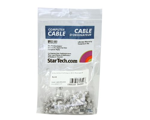 image for StarTech.com 50 Pkg M6 Mounting Screws for Server Rack Cabinet , TAA (