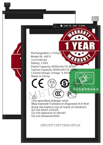 Image of Original BL-49fX Battery Compatible for Infinix Hot 9 Battery - (5000mAh) - 1 Year Warranty AB1