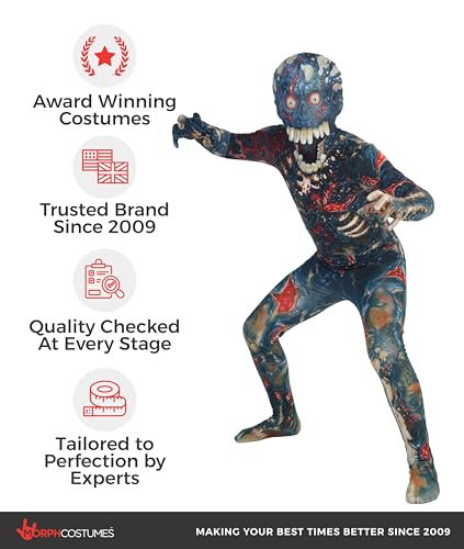 Disfraz Morphsuits Zombie Niños miniatura 5