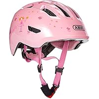 ABUS Unisex Fahrradhelm, Rosa (Rose Princess), M (50-55 cm)