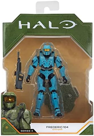 Halo Infinite World of Halo - Figuras de 4 pulgadas, colección 1, 2, 3, 4 (elige figura) (Frederic-104)
