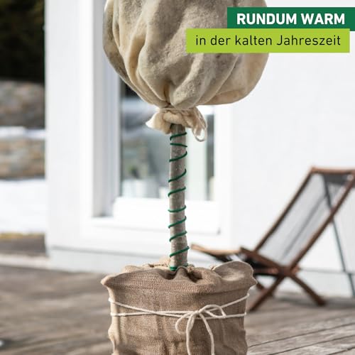 Windhager Heizschlauch für Kübelpflanzen, Heizkabel, Pflanzenschutz im Winter, 6 m