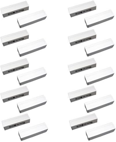 Aleph PS-1523 WG Surface Mount Alarm Magnetic Contact Package of 10