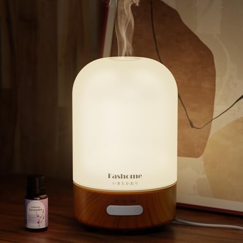 Essential Oil Diffuser Hand Blown Glass, 100ml Small Aromatherapy Diffuser,