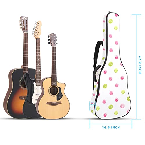 Étui rembourré pour guitare classique et acoustique Motif fleurs tropicales, Multicolore 07, 42.9×16.9×4.7 in… - Les Beatles, Paul McCartney, John Lennon, RIngo Starr, George Harrison Étui rembourré pour guitare classique et acoustique Motif fleurs tropicales, Multicolore 07, 42.9x16.9x4.7 in… – Image 6