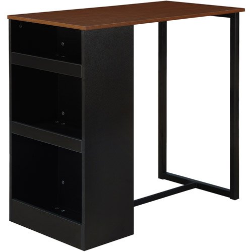 Isla 3 Piece Counter Height Dining Set With Storage, Espresso #TOP4