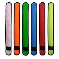 Lot De 6 Bracelets LED Rechargeables – Haute Visibilité Pour Vos Sorties Nocturnes, Running, Vélo, Promenade Du Chien