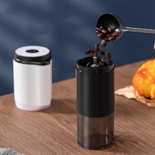 Burr Coffee Mill - Rechargeable Coffee Crusher, Compact Coffee Bean Grinder | USB Charging portHandheld Coffee Grinding Machine, Travel-Friendly espreso & Drip Coffee Maker for Home, ofice & Camping - Image 3