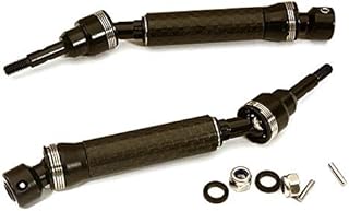 Integy RC Model C28582CARBON XHDv2 Steel Front Universal Drive Shaft(2) for Traxxas 1/10 Slash & Stampede 4X4
