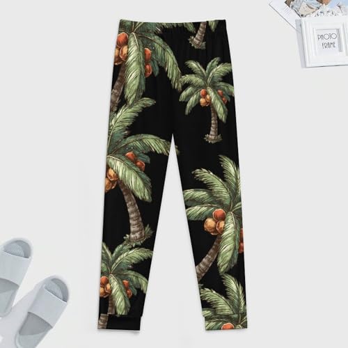 Palms Coconuts Tree Men's Pajama Pants Lounge Pant Sleepwear PJ Bottoms3