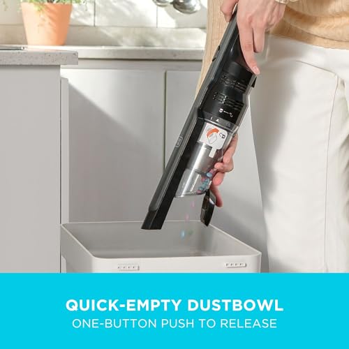 BLACK+DECKER Phantom 12V Brushless and Cordless Handheld Vacuum Cleaner, DVC320B21-GB