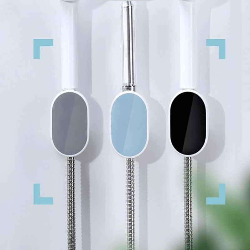 Shower Arm Bracket Adjustable Holder Suction Cup Fixator for No Drilling Installation Bathroom Base