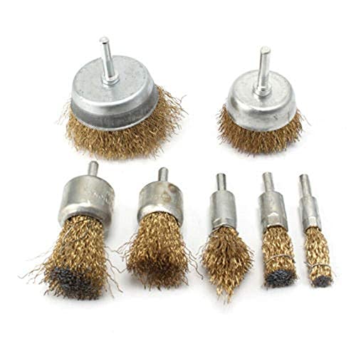 ubersweet Ubersweet® Imported Metal Brush Cleaner Cleaning Rust Remover Sanding Kit 1/4'' Shank Sharp Edges-picture-33