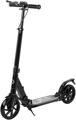 Scooters de Movilidad, Scooter para Adultos, Scooter Adecuado para Adultos jóvenes, Doble absorción de Impactos 2 Ruedas, Peso Ligero Plegable, Scooter de un Solo pie, SC