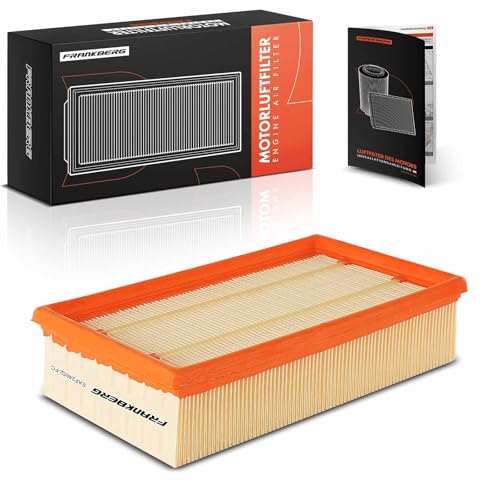 Frankberg Engine Air Filter Compatible with Clio III BR0/1 CR0/1 Micra III K12 Modus/Grand Modus F/JP0 Juke F15 Cube Z12 NV200 Box Tiida C11 Replace# 16546-BN701