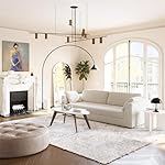 POLY & BARK Capri Fabric Sofa, Bright Ash - Image 2