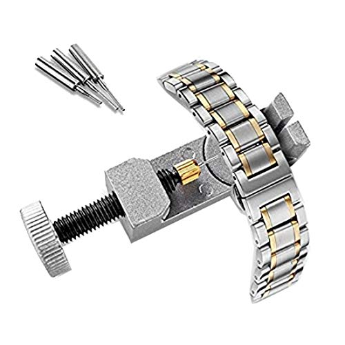 Image of DIY Crafts Pattern No # 5, Repair Tool Kit, Watch Band, Watch Band Adjustment Strap Link Pin Remover Watchmakers 3X Extra Pins Watch Band Sizing Tool Compat (Pattern No # 5, Repair Tool Kit)