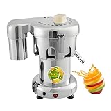 【UTILISATION】Ce presse-agrumes haute performance offre une extraction de jus rapide, une grande capacité et une efficacité optimale. Ses 8 sorties de jus sont réglables pour une utilisation simplifiée. Il est spécialement conçu pour les bars à jus, les hôtels, les restaurants et les supermarchés.