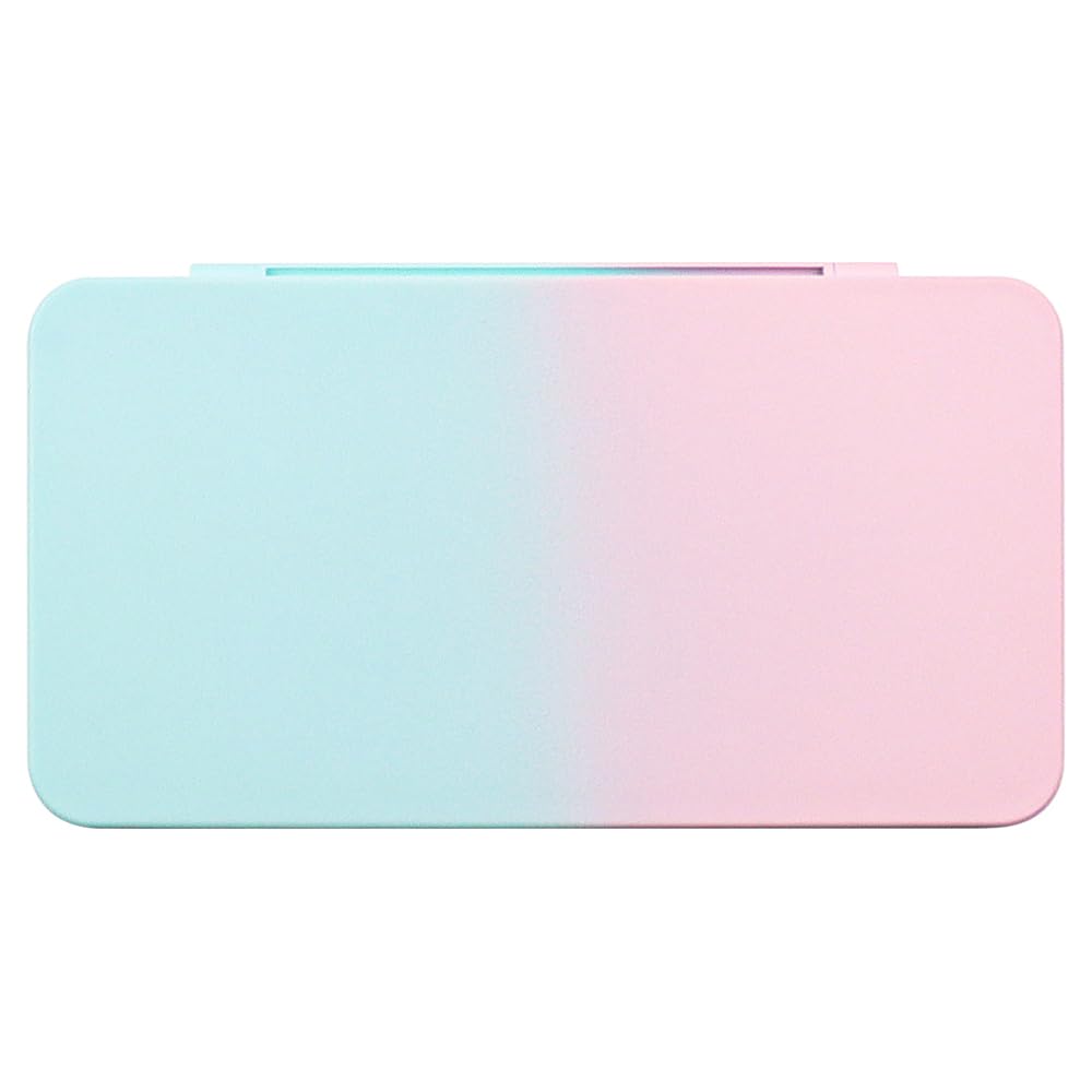 Tiardey Game Card Case, Game Storage with 24 Cartridge Slots, Game Card Holder Travel Carrying Case (Pink, Blue)