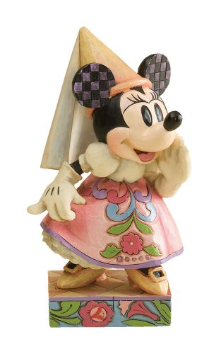 ENESCO Disney Traditions by Jim Shore 4011753 Princess Minnie Mouse Personality Pose Figurine 5-Inch