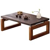 ④ 【Multiusos para una mesa, uso en varias escenas】: Nuestra mesa se puede usar con las patas abiertas o se puede plegar para su uso. Puede colocarlo en la sala de estar, el balcón, el ventanal, el tatami y otros lugares para hacer que su sala de estar sea interesante al instante.