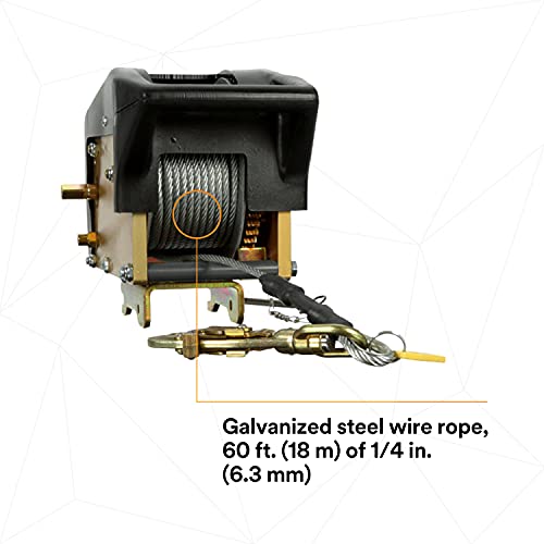 3M DBI-SALA Salali II Winch Espacio Confinado Cable Galvanizado miniatura 6